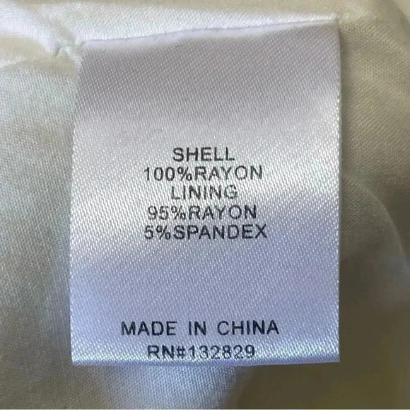 Lovers + Friends S Maysa Kimono Dress Palm Tree Print Green White Rayon Lined Sm - Picture 6 of 10